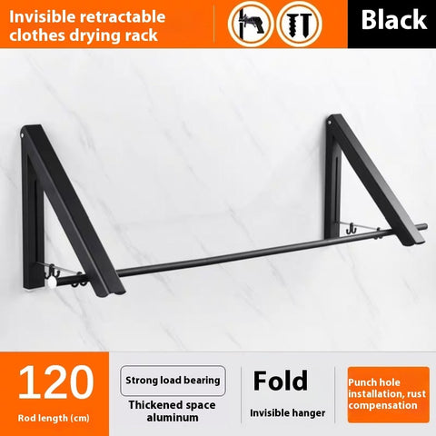 Foldable Retractable Wall Hanger