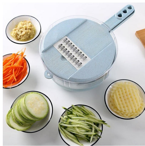 8-in-1 Mandoline Slicer & Grater