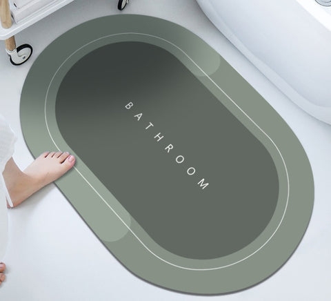 Quick-Dry Bathroom Floor Mat