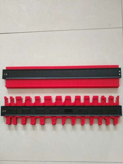 Radial Contour Gauge Ruler