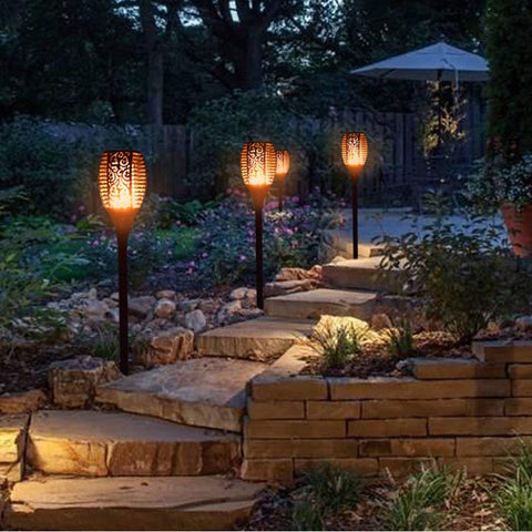Solar Torch Landscape Light