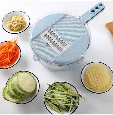 8-in-1 Mandoline Slicer & Grater