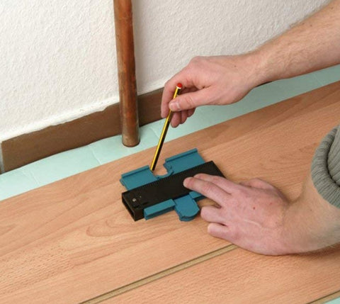 Radial Contour Gauge Ruler