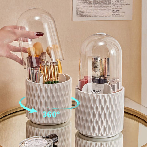 360° Rotating Makeup Organizer