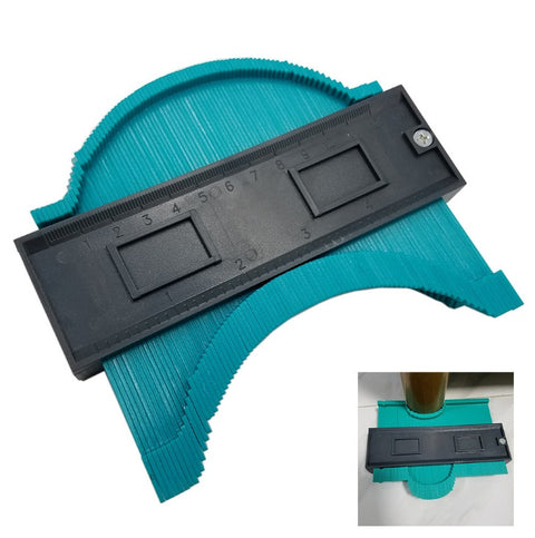 Radial Contour Gauge Ruler