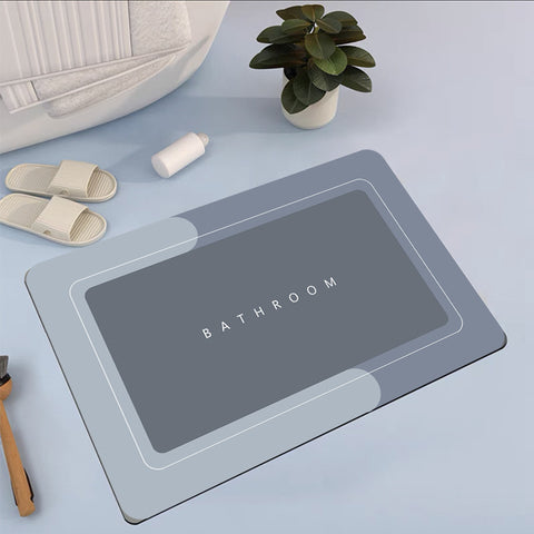 Quick-Dry Bathroom Floor Mat