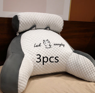 Fluffy Triangle Backrest Cushion