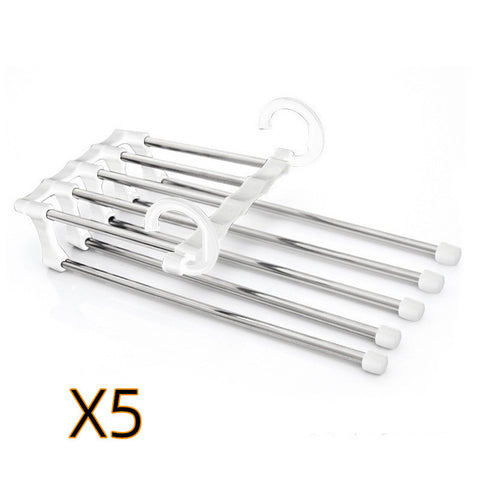5-in-1 Multi-Functional Wardrobe Hanger