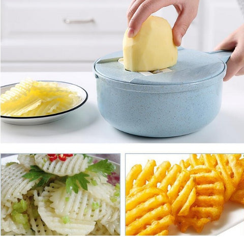 8-in-1 Mandoline Slicer & Grater