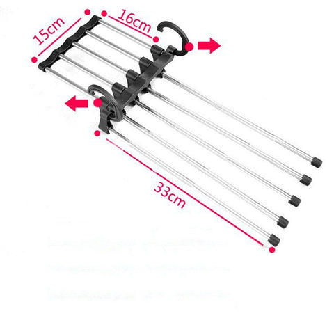 5-in-1 Multi-Functional Wardrobe Hanger