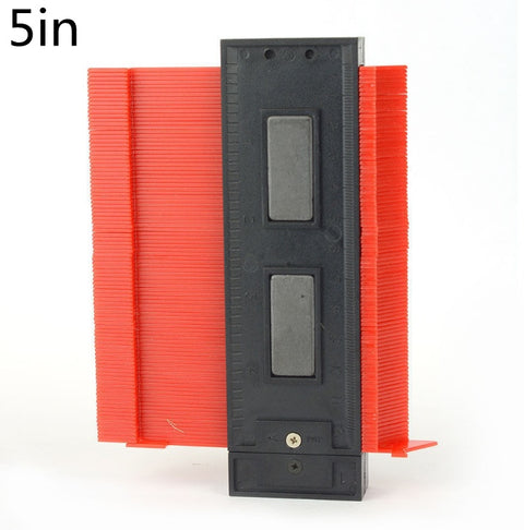 Radial Contour Gauge Ruler