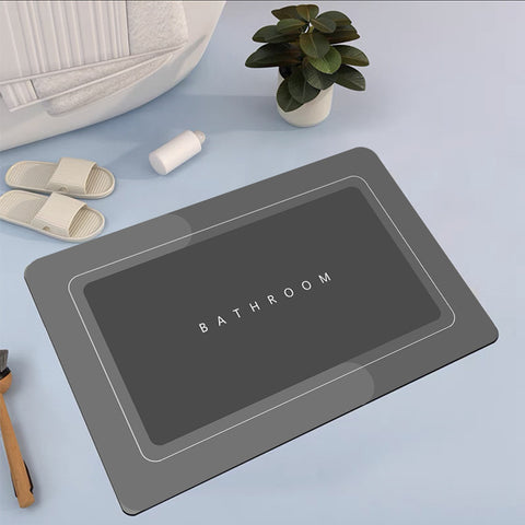 Quick-Dry Bathroom Floor Mat