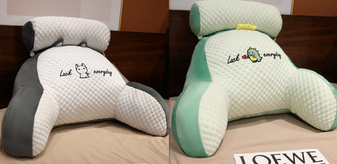 Fluffy Triangle Backrest Cushion