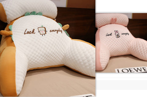 Fluffy Triangle Backrest Cushion