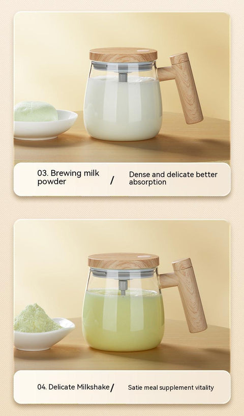 Self-Stirring Electric Coffee Mug
